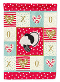 Royal Palm Turkey Love House Flag 28x40 Porch Sleeve Pole Decorative Outside Yard Banner Artwork Wall Hanging, Polyester