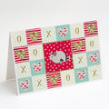 Mosaic Chinchilla Love Greeting Cards Pack of 8 Blank Cards with Envelopes Whimsical A7 Size 5x7