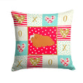 Peruvian Guinea Pig Love Decorative Throw Pillow 14x14 Indoor Outdoor Accent Cushion, Fabric Cover with Insert for Sofa, Bed, Porch & Living Room
