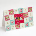 Rex Guinea Pig Love Greeting Cards Pack of 8 Blank Cards with Envelopes Whimsical A7 Size 5x7