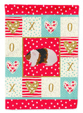 Teddy Guinea Pig Love House Flag 28x40 Porch Sleeve Pole Decorative Outside Yard Banner Artwork Wall Hanging, Polyester