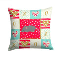 Australian Long Coated Mouse Love Decorative Throw Pillow 14x14 Indoor Outdoor Accent Cushion, Fabric Cover with Insert for Sofa, Bed, Porch & Living Room