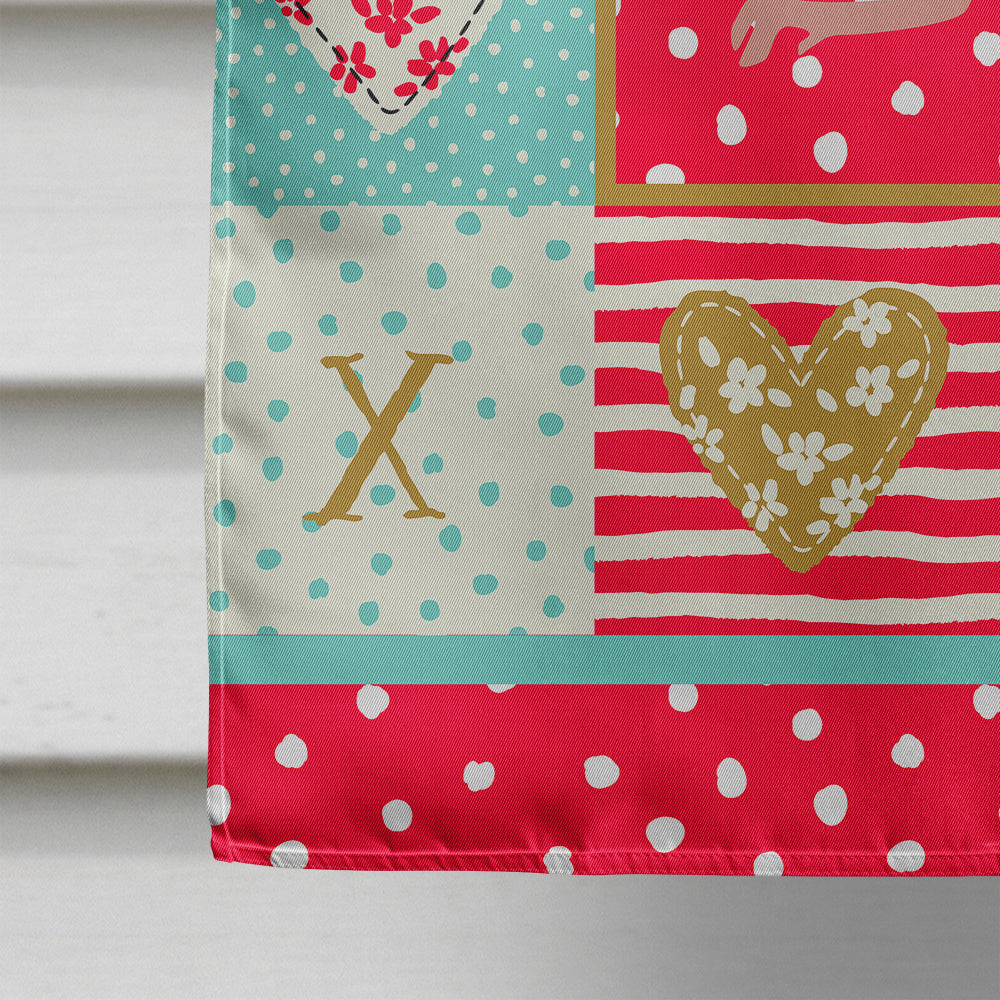 Baby Mouse Love House Flag 28x40 Porch Sleeve Pole Decorative Outside Yard Banner Artwork Wall Hanging, Polyester