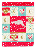 Dumbo Sphynx Rat Love House Flag 28x40 Porch Sleeve Pole Decorative Outside Yard Banner Artwork Wall Hanging, Polyester