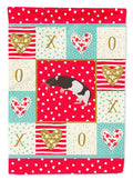 Tailless Rat Love House Flag 28x40 Porch Sleeve Pole Decorative Outside Yard Banner Artwork Wall Hanging, Polyester