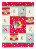 Butterfly Fish Love House Flag 28x40 Porch Sleeve Pole Decorative Outside Yard Banner Artwork Wall Hanging, Polyester
