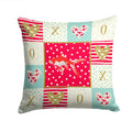 Comet Goldfish Love Decorative Throw Pillow 14x14 Indoor Outdoor Accent Cushion, Fabric Cover with Insert for Sofa, Bed, Porch & Living Room