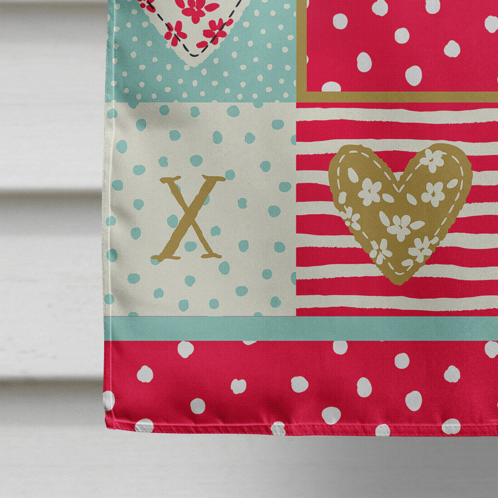 Goldfish Common Love House Flag 28x40 Porch Sleeve Pole Decorative Outside Yard Banner Artwork Wall Hanging, Polyester