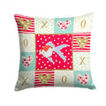 Tamasaba Goldfish Love Decorative Throw Pillow 14x14 Indoor Outdoor Accent Cushion, Fabric Cover with Insert for Sofa, Bed, Porch & Living Room