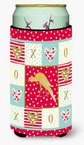Belgian Hunchback Canary Love Tall Boy Hugger Can Cooler Sleeve Machine Washable Drink Collapsible Insulator Beverage Insulated Holder