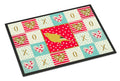 Border Canary Love Doormat Indoor Outdoor 24H X 36W Front Door Mat Rugs for Entryway, Non Slip Washable Low Pile,