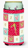 Jibso Canary Love Tall Boy Hugger Can Cooler Sleeve Machine Washable Drink Collapsible Insulator Beverage Insulated Holder