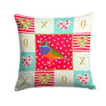 Amadina Love Decorative Throw Pillow 14x14 Indoor Outdoor Accent Cushion, Fabric Cover with Insert for Sofa, Bed, Porch & Living Room
