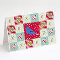 Bunting Love Greeting Cards Pack of 8 Blank Cards with Envelopes Whimsical A7 Size 5x7