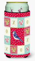 Jay Bird Love Tall Boy Hugger Can Cooler Sleeve Machine Washable Drink Collapsible Insulator Beverage Insulated Holder