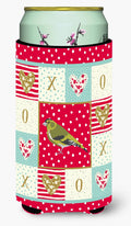 Siskin Love Tall Boy Hugger Can Cooler Sleeve Machine Washable Drink Collapsible Insulator Beverage Insulated Holder