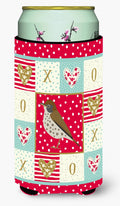 Thrush Love Tall Boy Hugger Can Cooler Sleeve Machine Washable Drink Collapsible Insulator Beverage Insulated Holder