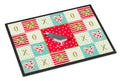 African Grey Parrot Love Doormat Indoor Outdoor 24H X 36W Front Door Mat Rugs for Entryway, Non Slip Washable Low Pile,