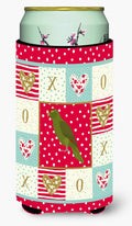 Amazon Parrot Love Tall Boy Hugger Can Cooler Sleeve Machine Washable Drink Collapsible Insulator Beverage Insulated Holder