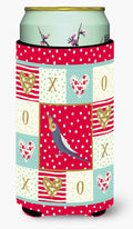 Cockatiel Love Tall Boy Hugger Can Cooler Sleeve Machine Washable Drink Collapsible Insulator Beverage Insulated Holder