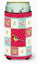 Rosella Love Tall Boy Hugger Can Cooler Sleeve Machine Washable Drink Collapsible Insulator Beverage Insulated Holder