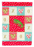 Chameleon House Flag 28x40 Porch Sleeve Pole Decorative Outside Yard Banner Artwork Wall Hanging, Polyester