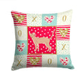 Fawn Abyssinian Cat Love Decorative Throw Pillow 14x14 Indoor Outdoor Accent Cushion, Fabric Cover with Insert for Sofa, Bed, Porch & Living Room