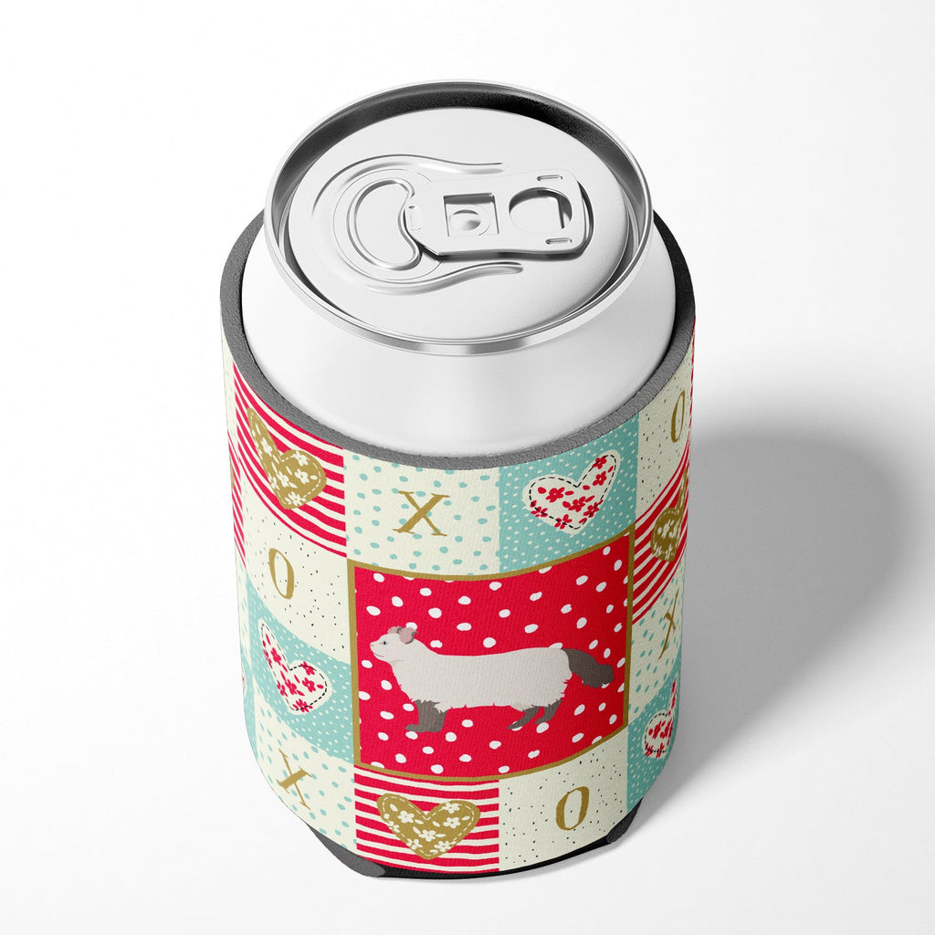 American Curl #2 Cat Love Can or Bottle Hugger Cooler Sleeve for Standard 12 oz Cans, Insulated Foam Beer & Soda Can Hugger Reusable
