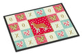 Aphrodite Giant #2 Cat Love Doormat Indoor Outdoor 18H X 27W Front Door Mat Rugs for Entryway, Non Slip Washable