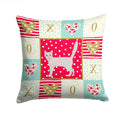 Burmilla Cat Love Decorative Throw Pillow 14x14 Indoor Outdoor Accent Cushion, Fabric Cover with Insert for Sofa, Bed, Porch & Living Room