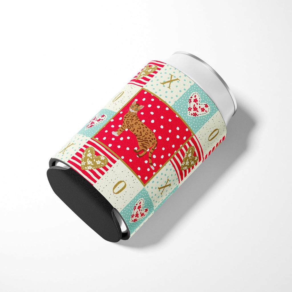 Cheetoh #1 Cat Love Can or Bottle Hugger Cooler Sleeve for Standard 12 oz Cans, Insulated Foam Beer & Soda Can Hugger Reusable