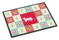 Dwelf #3 Cat Love Doormat Indoor Outdoor 24H X 36W Front Door Mat Rugs for Entryway, Non Slip Washable Low Pile,