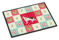 Korean Bobtail Cat Love Doormat Indoor Outdoor 24H X 36W Front Door Mat Rugs for Entryway, Non Slip Washable Low Pile,