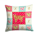 Kurilian Bobtail Cat Love Decorative Throw Pillow 14x14 Indoor Outdoor Accent Cushion, Fabric Cover with Insert for Sofa, Bed, Porch & Living Room