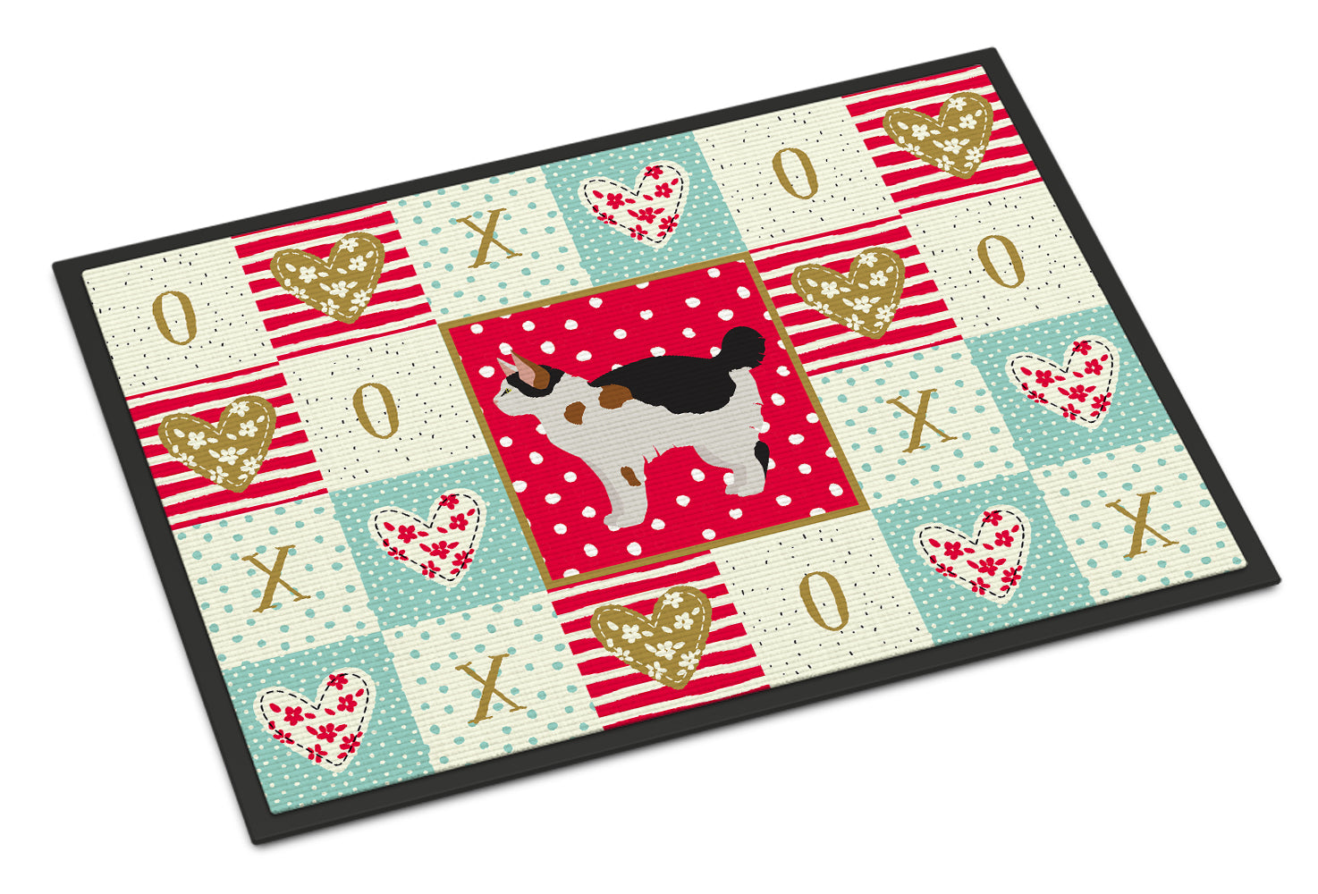Manx #3 Cat Love Doormat Indoor Outdoor 18H X 27W Front Door Mat Rugs for Entryway, Non Slip Washable