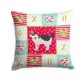 Manx #3 Cat Love Decorative Throw Pillow 14x14 Indoor Outdoor Accent Cushion, Fabric Cover with Insert for Sofa, Bed, Porch & Living Room