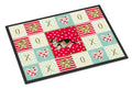 Munchkin Cat Love Doormat Indoor Outdoor 24H X 36W Front Door Mat Rugs for Entryway, Non Slip Washable Low Pile,