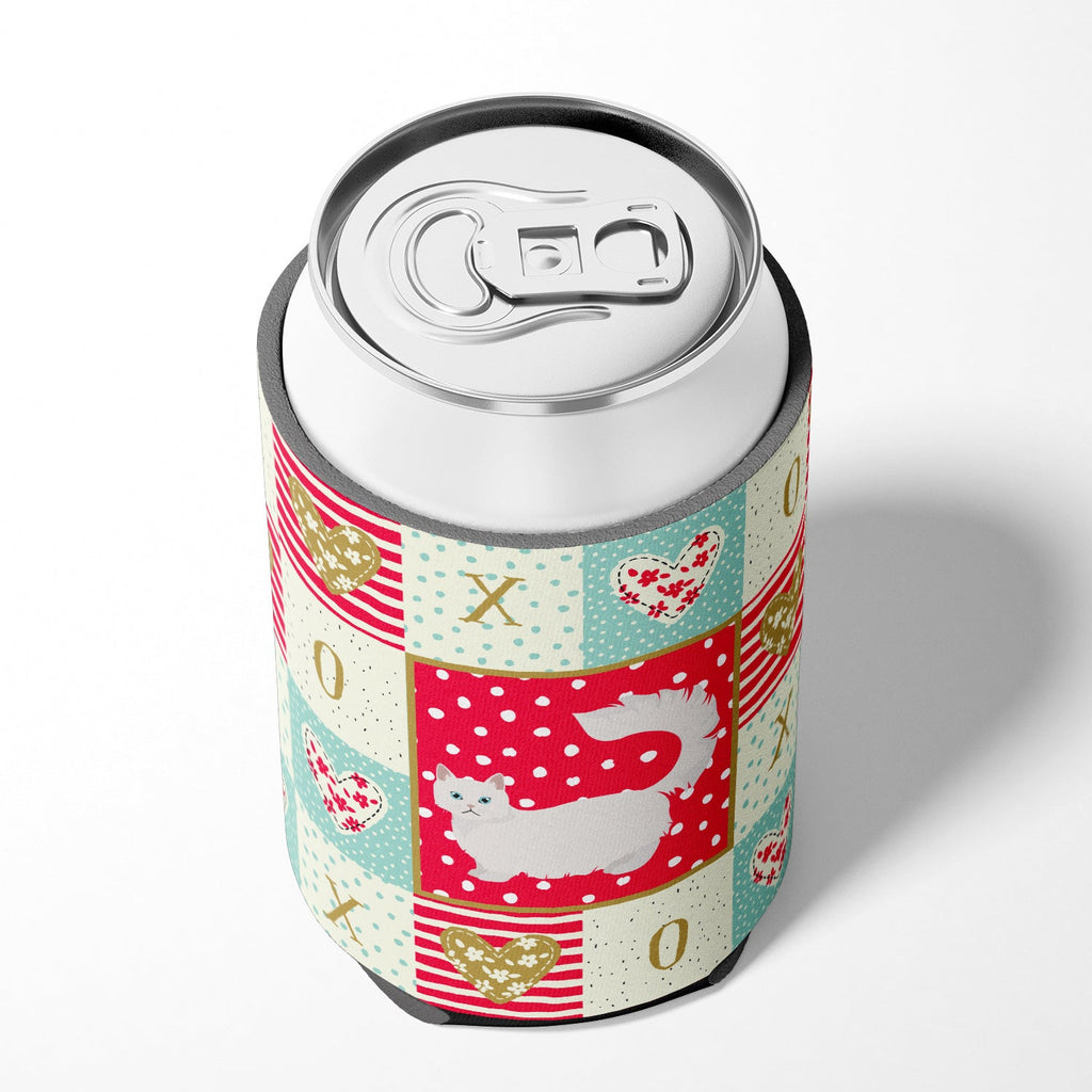 Napoleon #1 Cat Love Can or Bottle Hugger Cooler Sleeve for Standard 12 oz Cans, Insulated Foam Beer & Soda Can Hugger Reusable