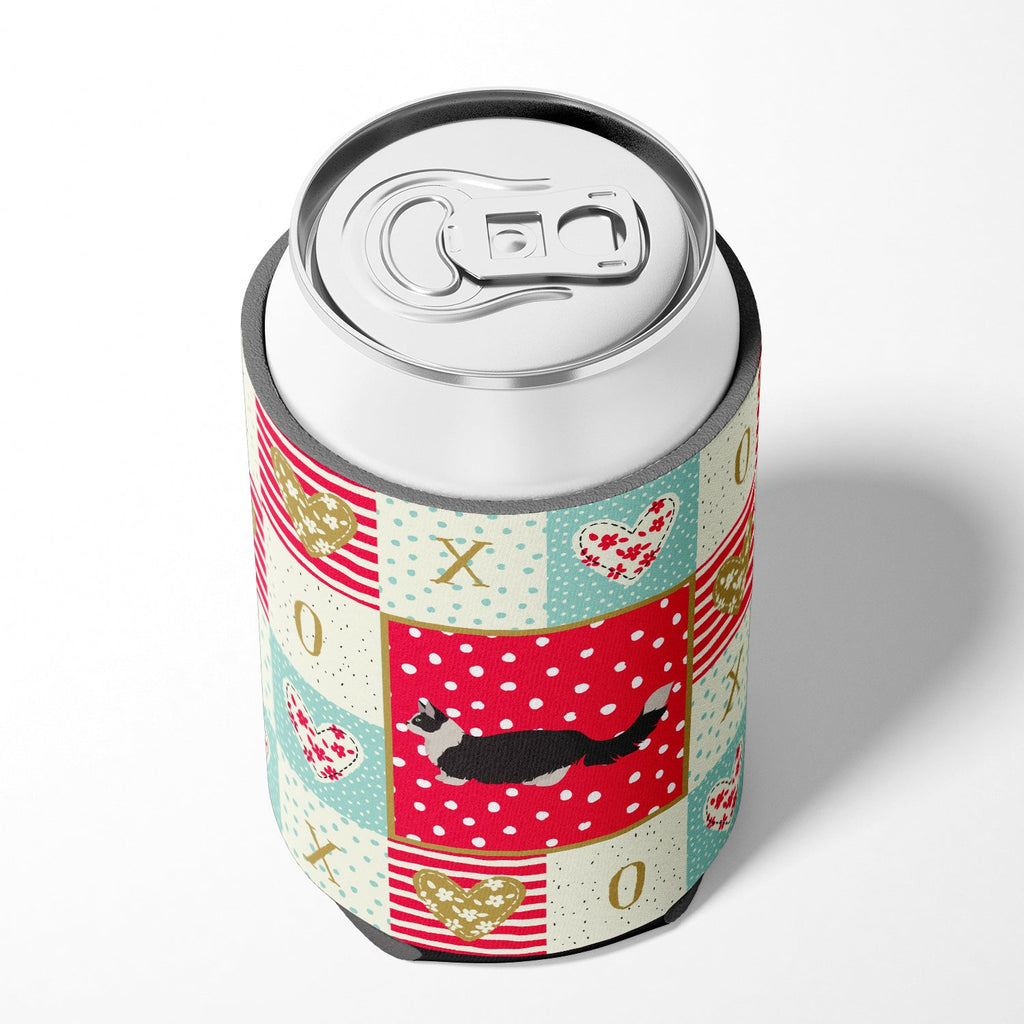 Napoleon #2 Cat Love Can or Bottle Hugger Cooler Sleeve for Standard 12 oz Cans, Insulated Foam Beer & Soda Can Hugger Reusable