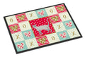 Ojos Azules Cat Love Doormat Indoor Outdoor 18H X 27W Front Door Mat Rugs for Entryway, Non Slip Washable
