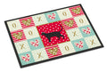Pantherette Cat Love Doormat Indoor Outdoor 24H X 36W Front Door Mat Rugs for Entryway, Non Slip Washable Low Pile,