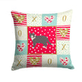 Poodle Cat #1 Cat Love Decorative Throw Pillow 14x14 Indoor Outdoor Accent Cushion, Fabric Cover with Insert for Sofa, Bed, Porch & Living Room