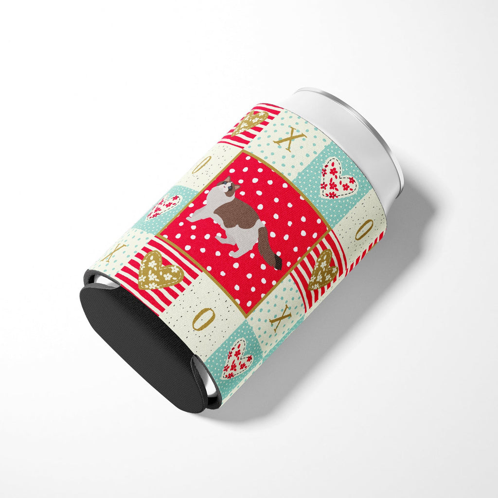 Ragdoll #3 Cat Love Can or Bottle Hugger Cooler Sleeve for Standard 12 oz Cans, Insulated Foam Beer & Soda Can Hugger Reusable