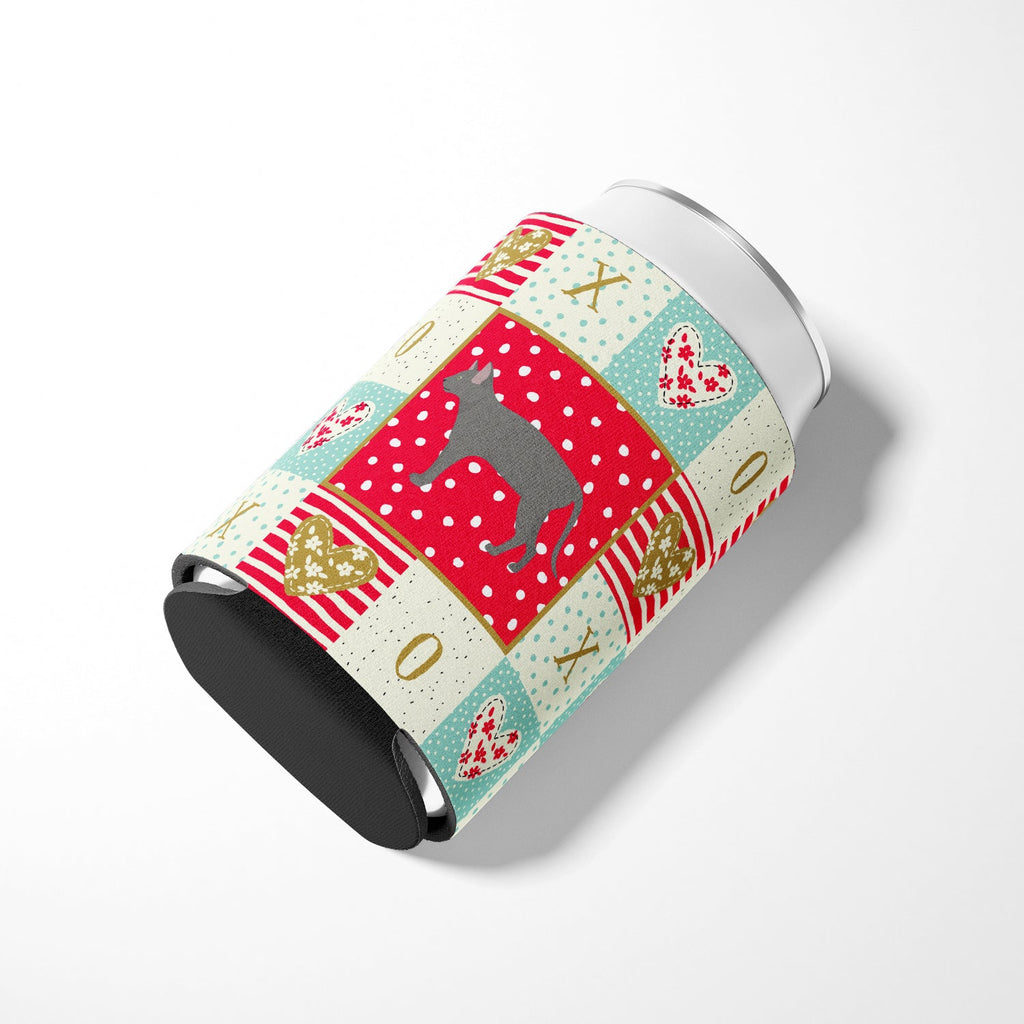 Russian Blue #2 Cat Love Can or Bottle Hugger Cooler Sleeve for Standard 12 oz Cans, Insulated Foam Beer & Soda Can Hugger Reusable