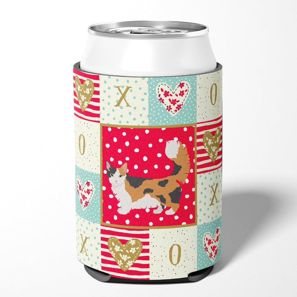 Skookum Cat Love Can or Bottle Hugger Cooler Sleeve for Standard 12 oz Cans, Insulated Foam Beer & Soda Can Hugger Reusable