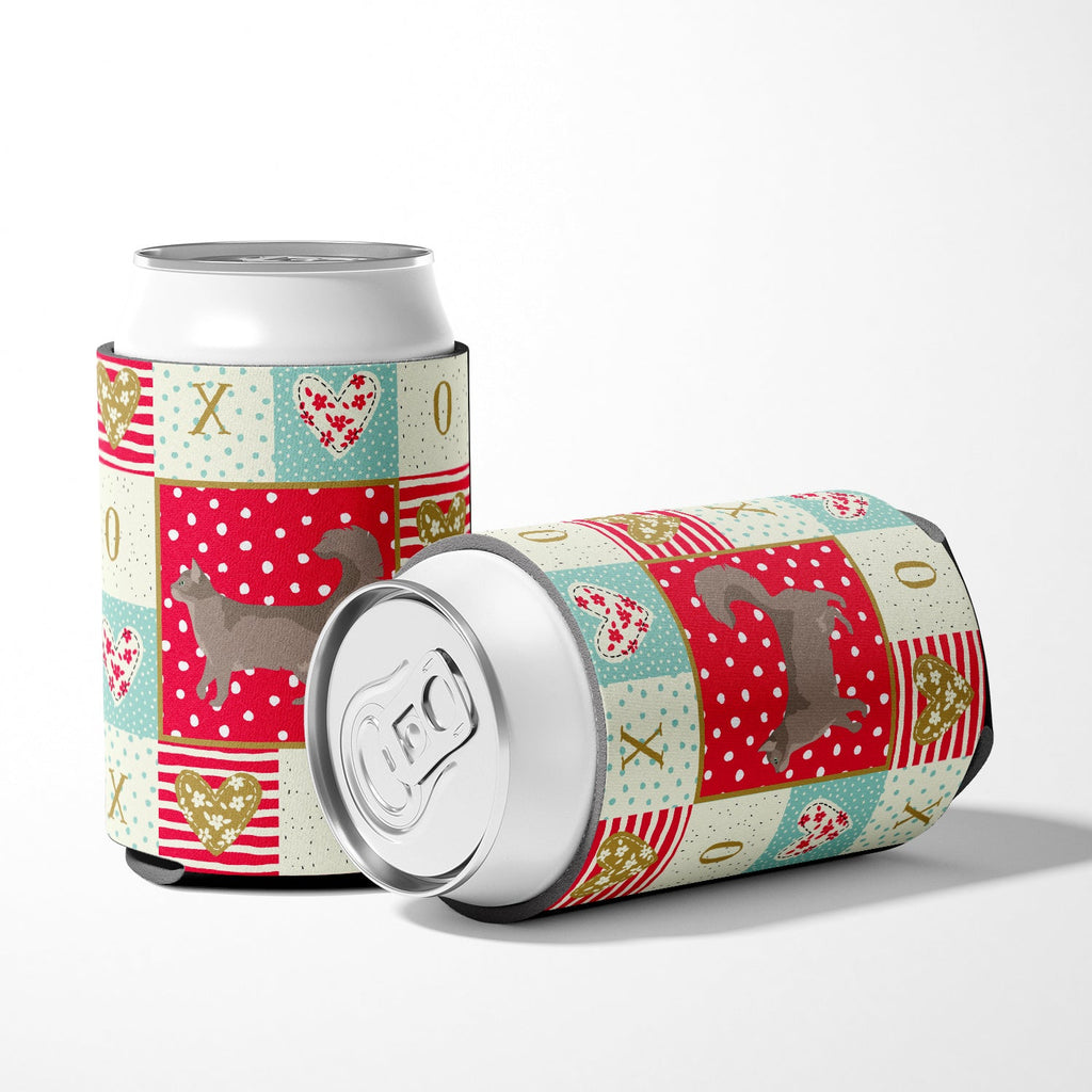 Somali #2 Cat Love Can or Bottle Hugger Cooler Sleeve for Standard 12 oz Cans, Insulated Foam Beer & Soda Can Hugger Reusable