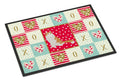 American Curl Cat Love Doormat Indoor Outdoor 24H X 36W Front Door Mat Rugs for Entryway, Non Slip Washable Low Pile,