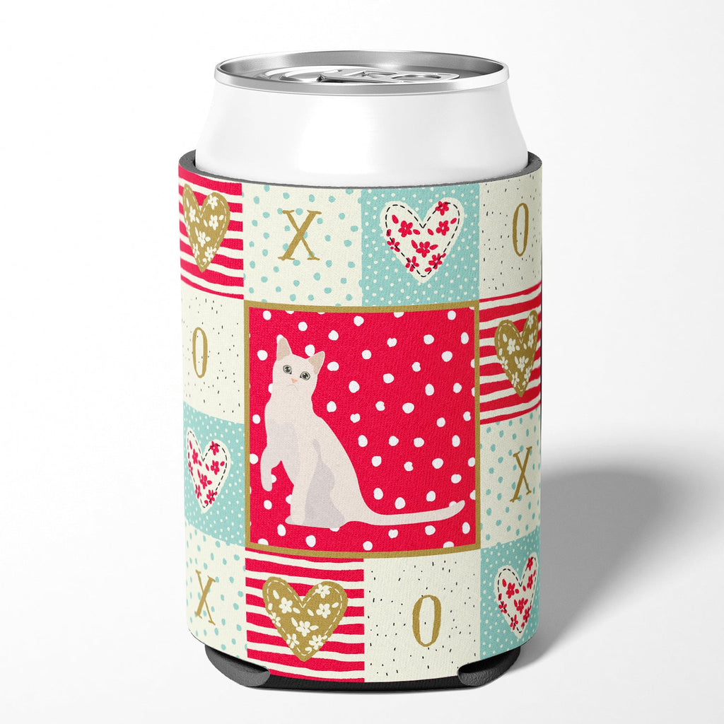 Burmilla #1 Cat Love Can or Bottle Hugger Cooler Sleeve for Standard 12 oz Cans, Insulated Foam Beer & Soda Can Hugger Reusable