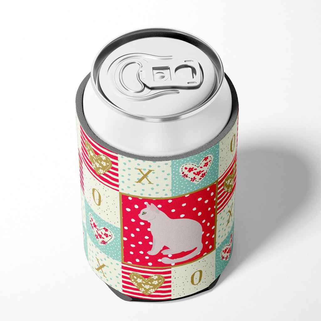 Burmilla #2 Cat Love Can or Bottle Hugger Cooler Sleeve for Standard 12 oz Cans, Insulated Foam Beer & Soda Can Hugger Reusable