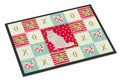 Chantilly Tiffany Cat Love Doormat Indoor Outdoor 24H X 36W Front Door Mat Rugs for Entryway, Non Slip Washable Low Pile,